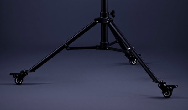 Wheeled Aluminium Tripod