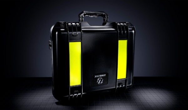 Protective Hard Case with Reflective Strips